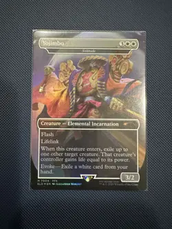 Yojimbo Solitude Final Fantasy Secret Lair Rainbow Foil, Magic the Gathering MTG - Image 1
