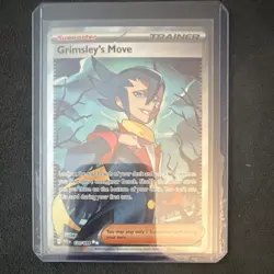 Pokemon Grimsley's Move Trainer-Supporter Full Art PFL 120/094 Uncommon Holo - Image 1