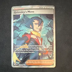 Pokemon Grimsley's Move Trainer-Supporter Full Art PFL 120/094 Uncommon Holo - Image 2