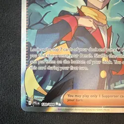 Pokemon Grimsley's Move Trainer-Supporter Full Art PFL 120/094 Uncommon Holo - Image 3