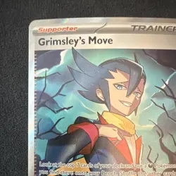 Pokemon Grimsley's Move Trainer-Supporter Full Art PFL 120/094 Uncommon Holo - Image 4