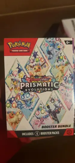 Pokemon TCG Prismatic Evolutions Booster Bundle LOT OF 6 - Image 2