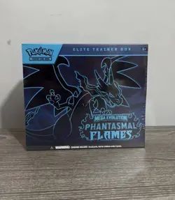 Pokemon TCG - Mega Evolution - Phantasmal Flames - Elite Trainer Box - Sealed - Image 1