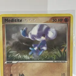 Meditite (Delta Species) - 66/101 - Pokemon Dragon Frontiers Reverse Holo - Image 2