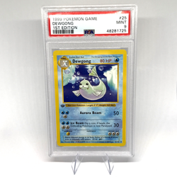 1999 Pokemon Game Dewgong PSA 9 First 1st Edition Base Set 25/102 English - Image 1