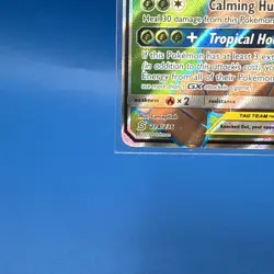 Pokemon Rowlet & Alolan Exeggutor GX 214/236 SM-Unified Minds Full Art Holo Ult… - Image 5