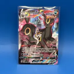 Umbreon VMAX Tg23/Tg30 Swsh09: Brilliant Stars Trainer Gallery Holo Pokemon Dmg - Image 1