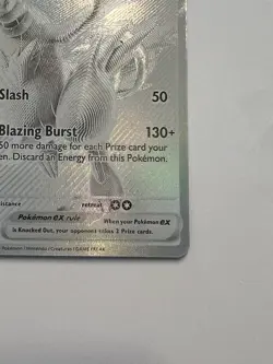 Pokemon Reshiram EX 173/086 SV: White Flare Full Art Holo Black White Rare NM - Image 5