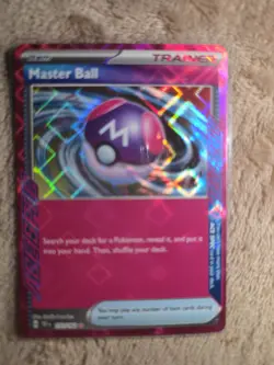 Master Ball SV05: Temporal Forces #153/162 - Pokemon TCG - Image 1