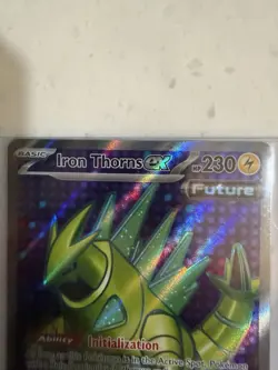 2024 Pokemon SV Twilight Masquerade Iron Thorns ex #196/167 - Image 2