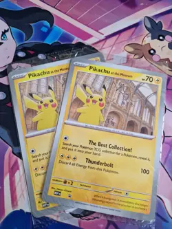 Pikachu At The Museum MEP Natural History Museum Pokemon Promo 2026 (Sealed) - Image 1