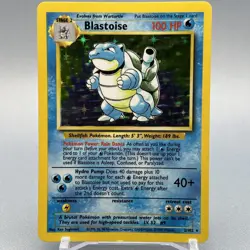 Blastoise 2/102 - Base Set - Holo Rare - Pokemon TCG - Image 2