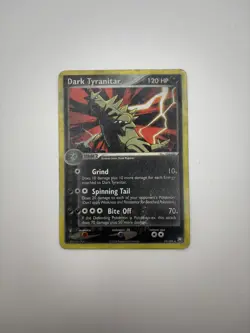 Dark Tyranitar Non-Foil Pokemon Tcg Team Rocket Returns 2004 - Image 1