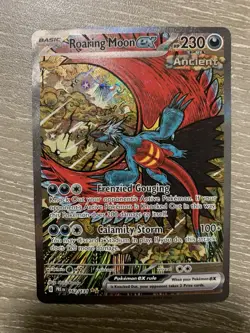 Pokemon TCG Roaring Moon EX 162/131 Sir Prismatic Evolutions NM Condition - Image 1
