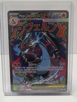 Pokemon Mega Charizard X EX 023 Me: Mega Evolution Promo Holo – Stage 2 – 360 HP - Image 3