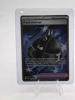 Punk Helmet 121/94 Full Art Trainer NM Pokemon Phantasmal Flames - Image 1