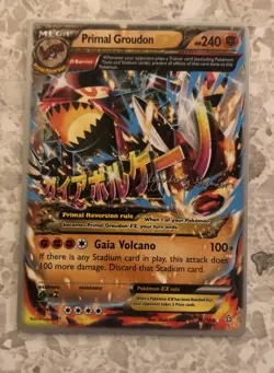 Pokemon Primal Groudon EX 86/160 Alejandro Ng-Guzman World Championship 2015 TCG - Image 1
