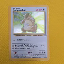 Pokemon TCG Kangaskhan Jungle 5/64 Holo Unlimited Holo Rare - Image 1
