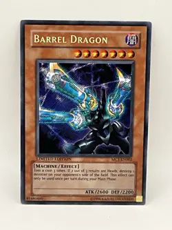 Yu-Gi-Oh! TCG Barrel Dragon Master Collection Volume 1 MC1-EN002 Limited Secret - Image 1