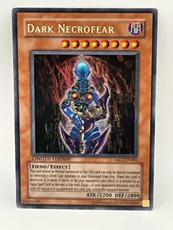 YUGIOH DARK NECROFEAR MC1-EN005 SECRET LIMITED EDITION - Image 1