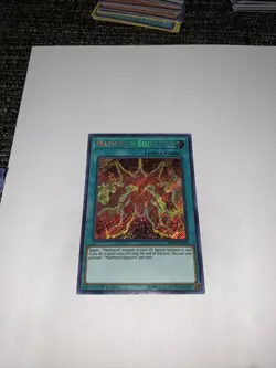 Yu-Gi-Oh! TCG Mathmech Equation Mystic Fighters MYFI-EN010 1st Edition Secret... - Image 2