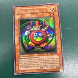 Time Wizard MRD-065 Ultra Rare Unlimited Near Mint Vintage Yugioh TCG🔥🔥🔥 - Image 1
