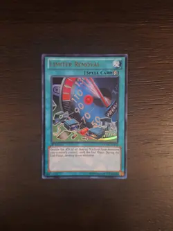 Yugioh Limiter Removal 1st Edition ULTRA RARE Holo- NM LCYW-EN172 - Image 1