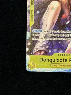 Donquixote Rosinante OP12-108 TR (NM) The Azure Sea's Seven Foil One Piece TCG - Image 5