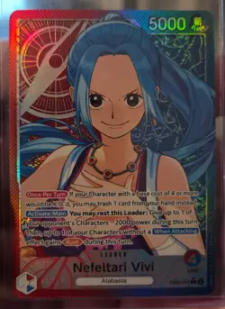 One Piece EB03 Heroines Edition/Nefeltari Vivi(Alternate Art Leader)001 - Image 1