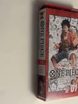 One Piece TCG ST 01 Straw Hat Crew Starter Deck Luffy English Sealed New 811039038366 - Image 4