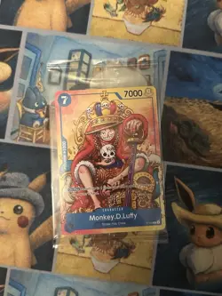 Monkey.D.Luffy (Convention Promo 2024) P-043 One Piece TCG CCG Non-Foil Sealed - Image 1