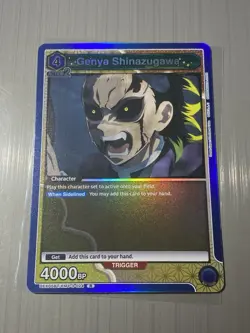 Union Arena Demon Slayer Vol 2 Genya Shinazuga Rare Foil UEX05BT/KMY-3-024 - Image 1