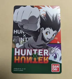 Sale! Union Arena TCG HUNTER×HUNTER Gon Freaks cover card Japanese - Image 1