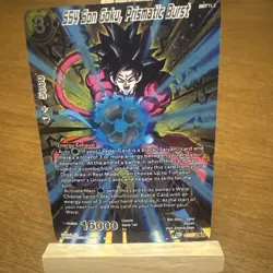 Dragon Ball Super Card Game SS4 Son Goku, Prismatic Burst EX19-35 EX Foil NM - Image 1