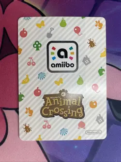 Filbert #165 Animal Crossing Amiibo Card Authentic Series 2 MINT NEVER SCANNED - Image 2
