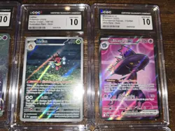 Lot x 8 Graded Pokemon Card Slabs CGC 10 English Volcanion SIR Milotic Thundurus - Image 4