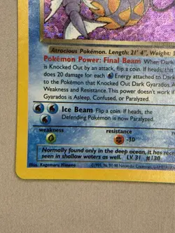 Dark Gyarados Celebrations 25th Anniversary 8/82 Pokemon Card Holo 2021 - Image 5