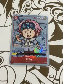 One Piece Card Game PRB-01 The Best - Koby P-014 (ENGLISH) Alt Art - Image 1