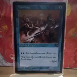 Magic: The Gathering Vanishing Enchantment Creature Blue Teferi Card John Matson - Image 1