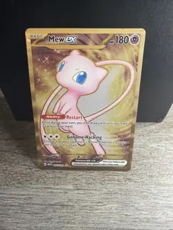 Pokemon 2023 Mew ex - (151 Metal Card) 205/165 Sv: Scarlet & Violet 151 NM - Image 1