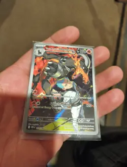 Pokemon TCG Team Rockets Houndoom Illustration Rare Card 191/182 Destined Rivals - Image 4