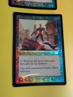 Withered Wretch x2 Zombie Cleric.1 is foreign LEGIONS. OLD VINTAGE FOIL MTG CARD - Image 3