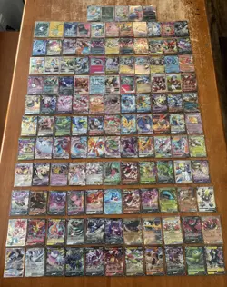 Pokemon 126 Card Lot Dragonite Alt Art Vstar Vmax V Full Holos Rares Collection - Image 2
