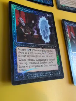 Infernal Caretaker x4 Cleric Playset LEGIONS (2003). OLD VINTAGE FOIL MTG CARD - Image 5