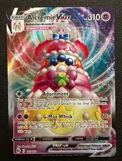 Alcremie VMAX - 023/073 Ultra Rare Champion’s Path Pokemon TCG Card NM - Image 1