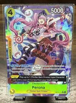Perona Alt Art OP14-111 R THE AZURE SEA'S SEVEN ENGLISH CARD - Image 1