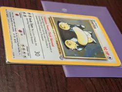 Pokemon TCG Snorlax Jungle Holo Unlimited Rare Card 11/64 LP - Image 2