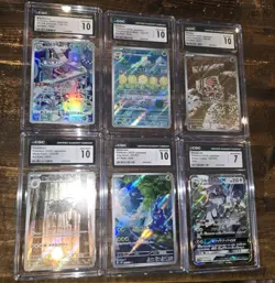 Lot x 6 Graded Pokemon Card Slabs CGC 10 Magnezone Silvally Heracross Japanese - Image 1