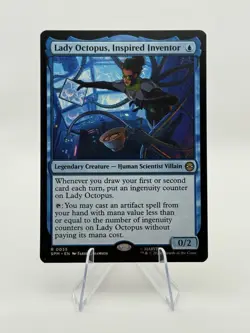 MTG Marvel Spider-Man - Lady Octopus, Inspired Inventor #35 Non Foil NM - Image 1