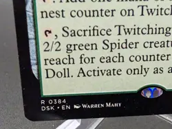 Twitching Doll (Extended Art) Duskmourn: House of Horror Regular - Image 2